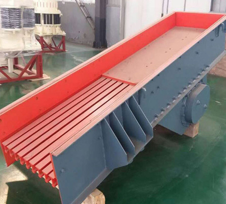 96t/H চোয়াল পেষণকারী কম্পন ফিডার খনির খনির নুড়ি পাথর